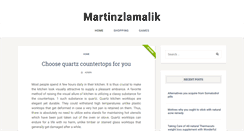 Desktop Screenshot of martinzlamalik.com