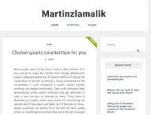 Tablet Screenshot of martinzlamalik.com